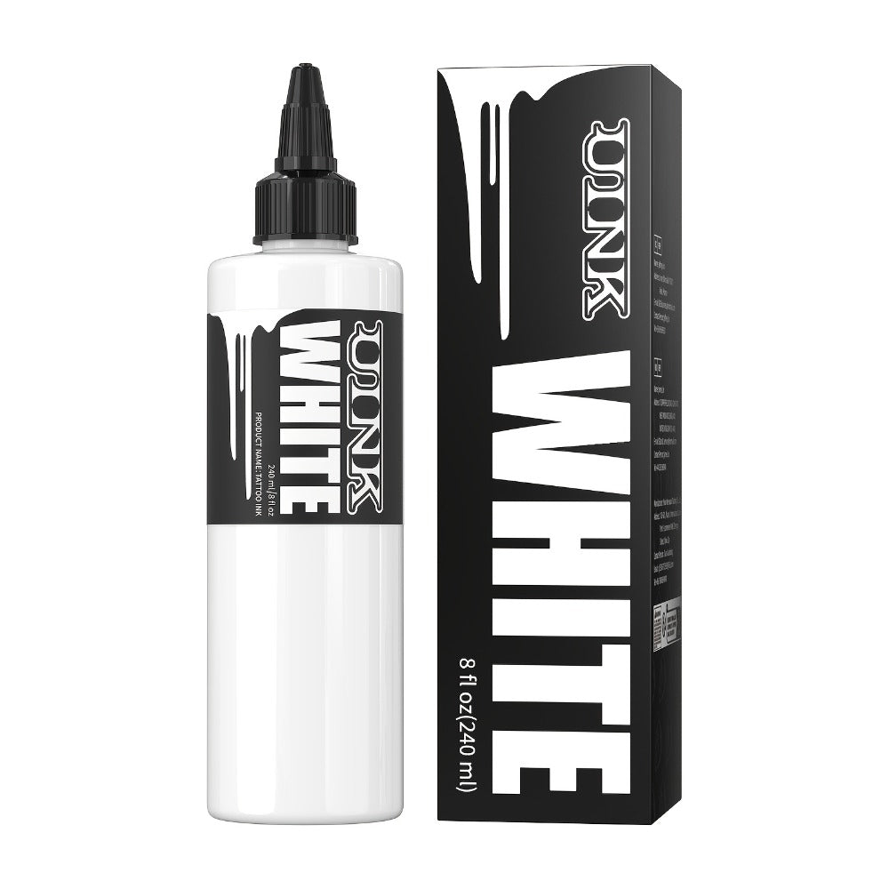 Tattoo Ink UINK 8.12oz 240ml Black, White or White Plus Triple Black Bottle Options with Item-Specific Color, Capacity and Bottle Choices