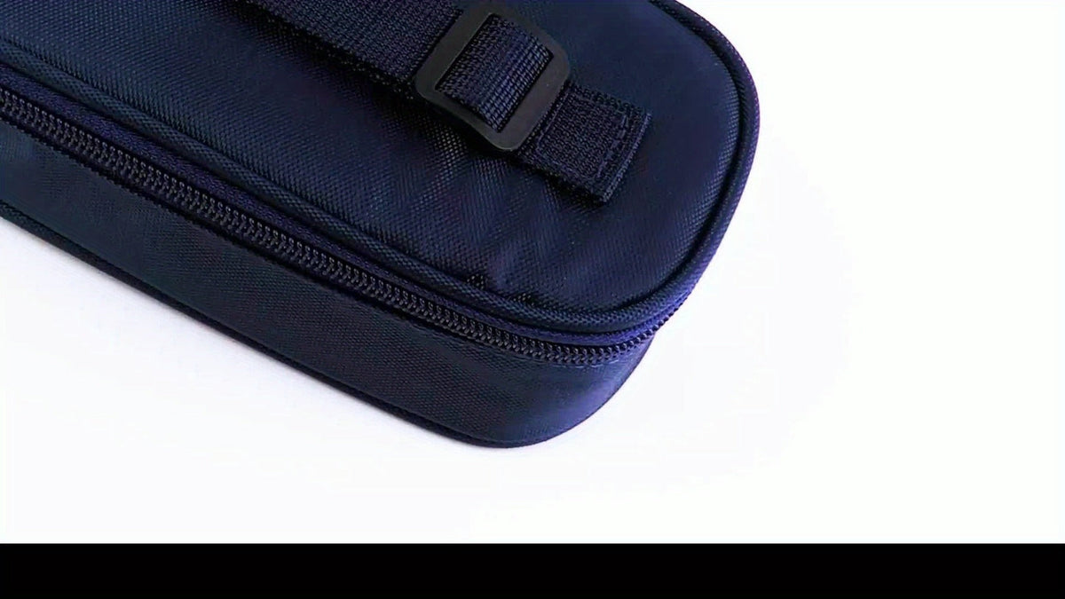 Insulated Insulin Vial Travel Case, Diabetic Supply Bag with Ice Brick, Compact Portable Cooler Kit for Medication Storage