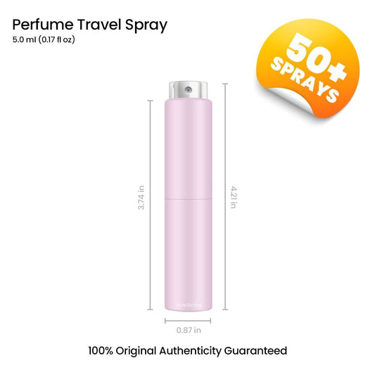 Travel Perfume Spray Women 5ml Prada Paradoxe EDP Floral Amber Neroli Jasmine Vanilla Portable Atomizer TSA Friendly Purse Size Gift for Her 0.17 Fl Oz
