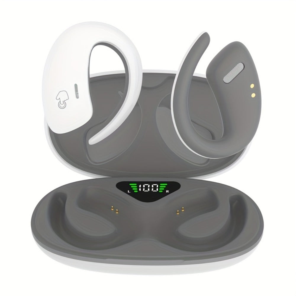 90H Wireless Earphones ENC Noise Cancellation 3D Deep Bass Secure Earhook Sport Running Earbuds for an Everyday Personal Care Routine