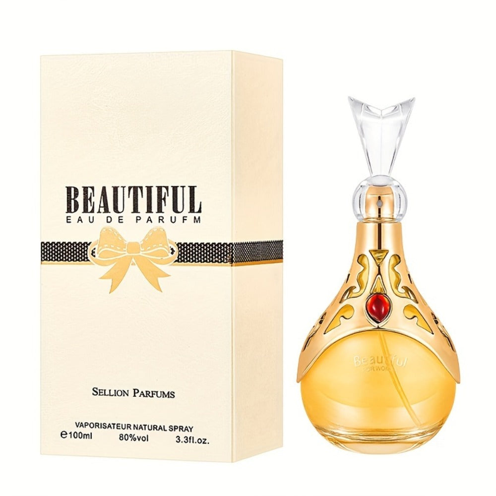 Eau de Parfum Floral Collection for Women 100ml with Talc-Free Formula & 3 Bottle Styles for Daily Wear