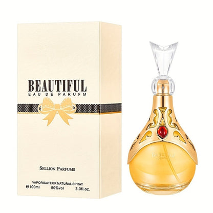 Eau de Parfum Floral Collection for Women 100ml with Talc-Free Formula & 3 Bottle Styles for Daily Wear