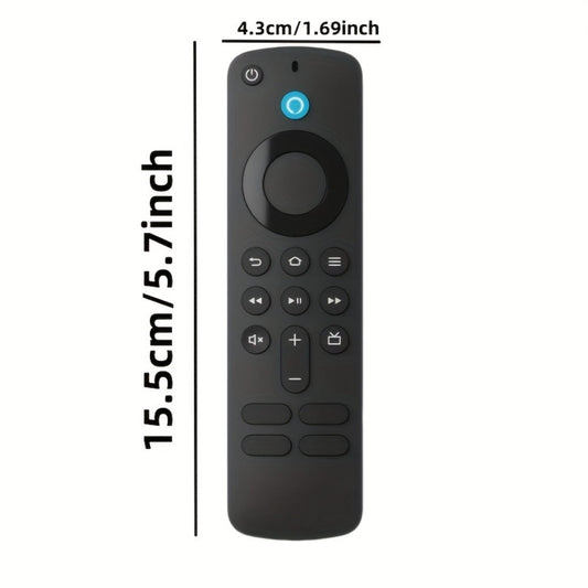 Alexa Voice Remote 6.0 for Fire TV Stick 4K – Backlit Buttons, Ergonomic Compact Design, Universal Smart Home Control, Voice Command, Works with Fire TV Stick, Fire TV Cube & All Fire TV Devices