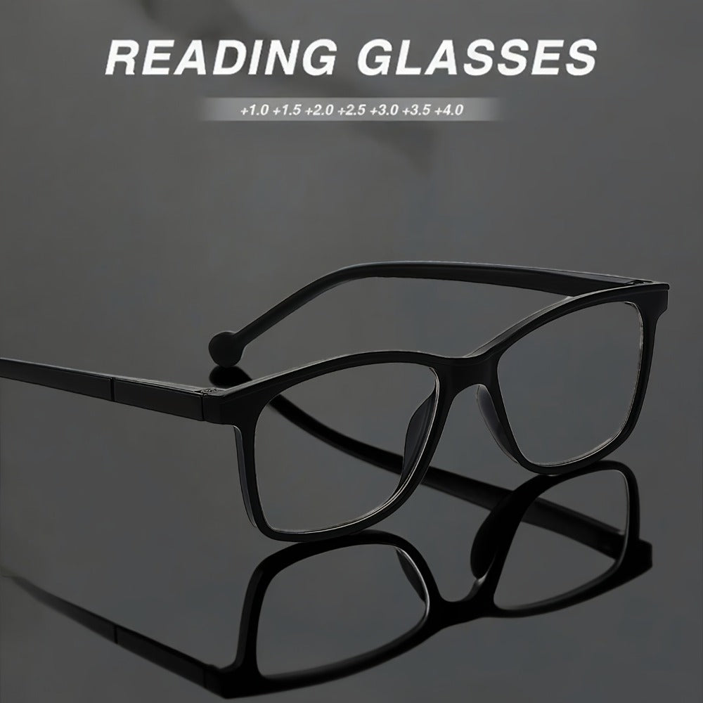 Reading Glasses – Twelve-Pair Blue-Light Reader Bulk Set with Anti-Glare Lens Feature for Home and Office