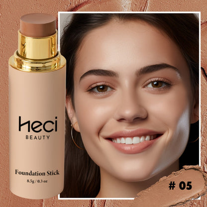 CC Cream Foundation Stick 2-Pack — Full Coverage Concealer, water-resistant extended-wear Natural Matte Finish, Lightweight Moisturizing
