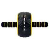 Black and yellow stainless steel material