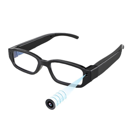 1080P HD Camera Glasses with Motion Detection – Video Recorder Camcorder Eyeglasses for Sports, Driving, Fishing & Outdoor Activities | Eye Protection Frame, USB Charging, Lightweight Durable Design