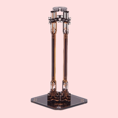 3D Metal Phoenix Crown Model Kit with Qingluan Ornament or Wutong Tree Display Bracket Checkout Options