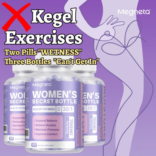 Women's Wellness Supplement 30 Servings - Kacip Fatimah Fenugreek Slippery Elm Bark Manjakani Maca Root Natural Hydration Comfort Elasticity Hormonal Balance Herbal Formula for Women