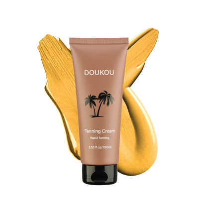 Sunless Self Tanner Lotion 100ml — Non-Streaking Mineral Formula for Natural-Looking Tan, Streak-Free Body Tanning Cream for Women & Men All Skin Tones