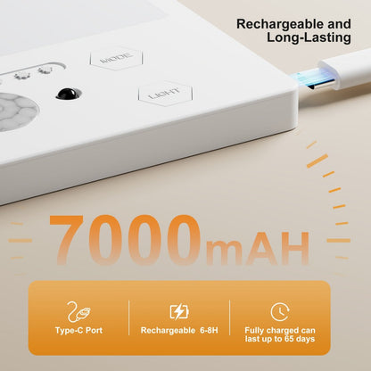 Wireless LED Ceiling Light Motion Sensor Rechargeable Battery Powered 3 Color Temperatures Remote Control No Wiring Closet Light for Bathroom Staircase Garage Hallway Kitchen Pantry White 1 or 2pcs