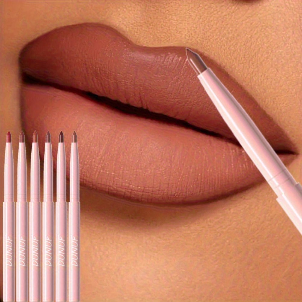 Twelve-Piece Lip Liner and Lip Color Pencil Set with Nude-to-Bold Visible Shades in the 12 Colors Option