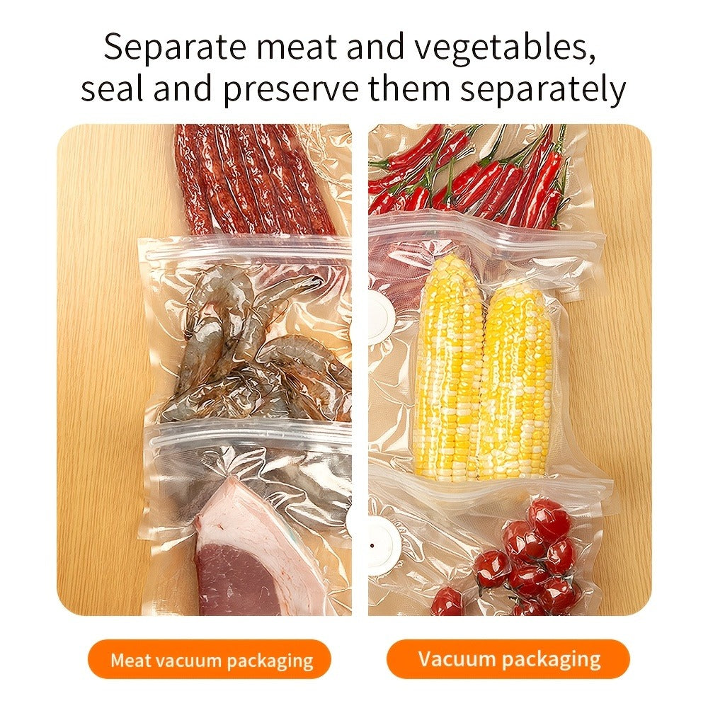 Pen-Style Handheld Vacuum Sealer with One-Button Operation, Type-C Charging and 10 Reusable Bags