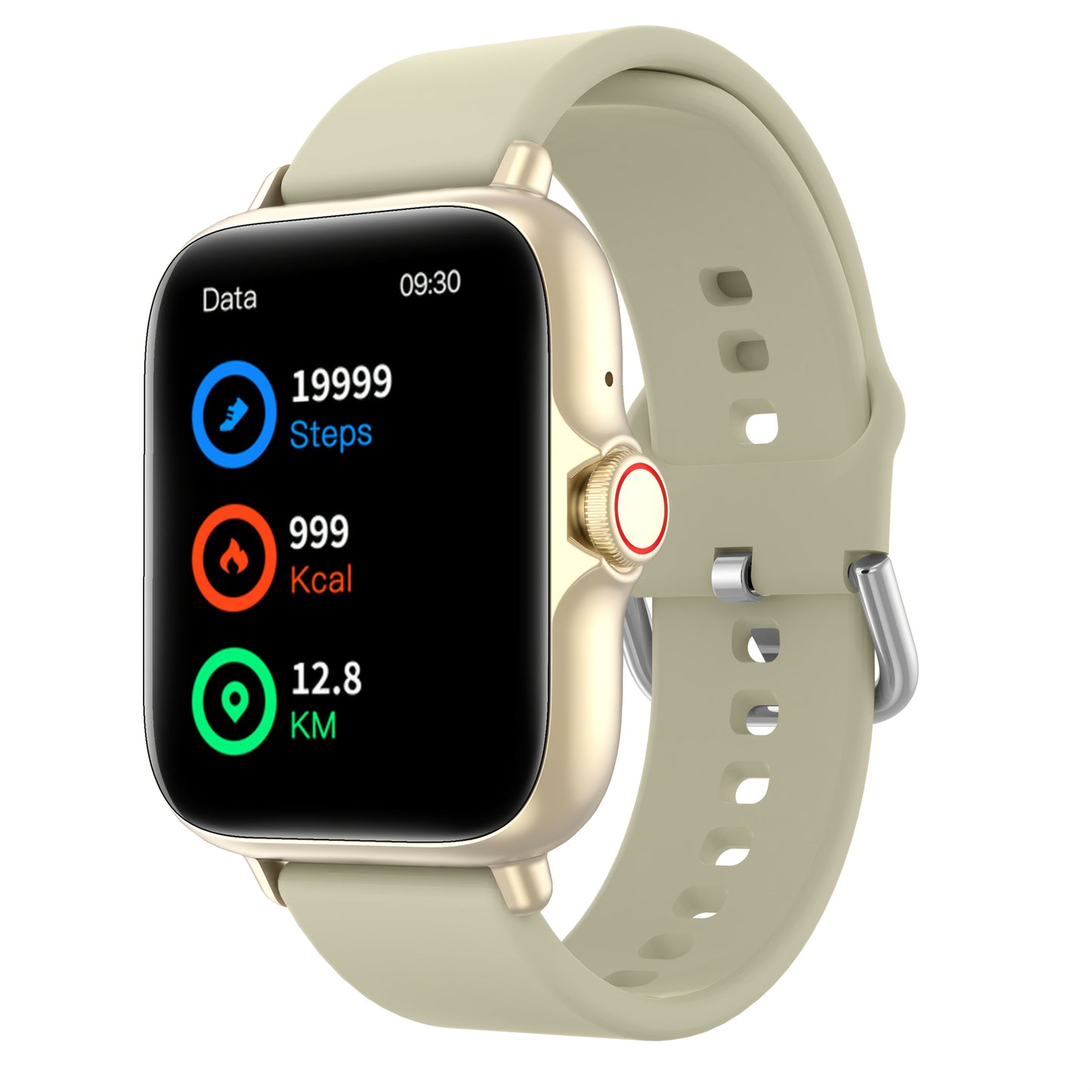 Smartwatch – Large Screen with Wireless Calling & Message Alerts, Full Touch HD Display, Heart Rate Blood Oxygen Sleep Stress Monitor…