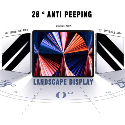 MacBook Air 13.6 Privacy Screen Filter 2022-2025 M2 M3 M4 - Removable Matte Anti-Glare Blue Light Blocking Protector, Anti-Scratch Anti-Fingerprint, Secure Magnetic Attachment, Eye Strain Relief
