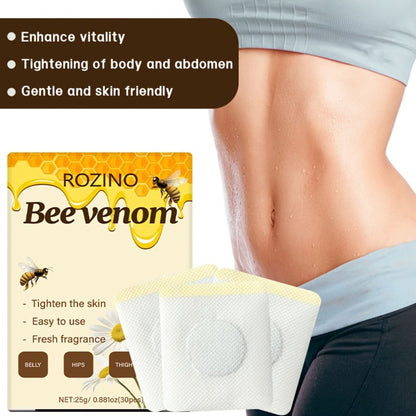 Belly Button Firming Patches 60 Pcs - Bee Venom Natural Botanical Navel Patches with Long-Lasting Adhesion, Body Toning & Wellness Patches for All Skin Types, Daily Body Care
