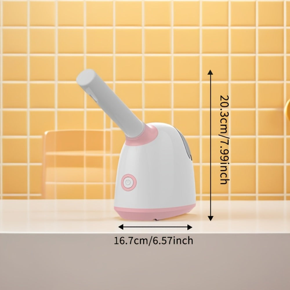 Pink Tabletop Facial Steamer Family with Five Regular, Upgraded, 3-in-1, Large-Tank or Portable Options