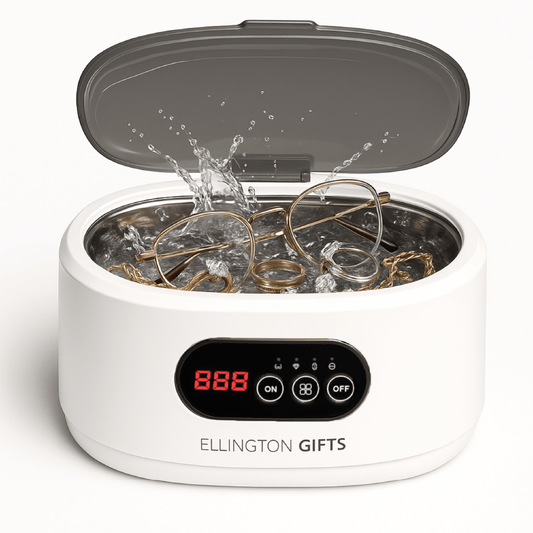 Ultrasonic Cleaner - Jewelry Machine 48000Hz Portable for Glasses Watches Dentures Rings - main product view