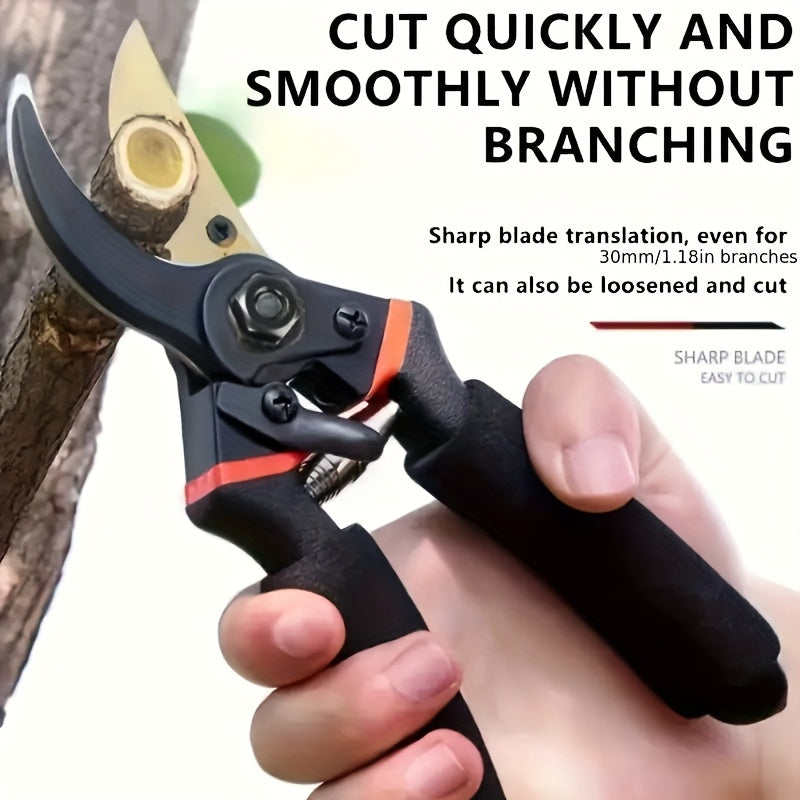 Pruning Shears Set | Heavy Duty Garden Scissors Spring Flower Branch