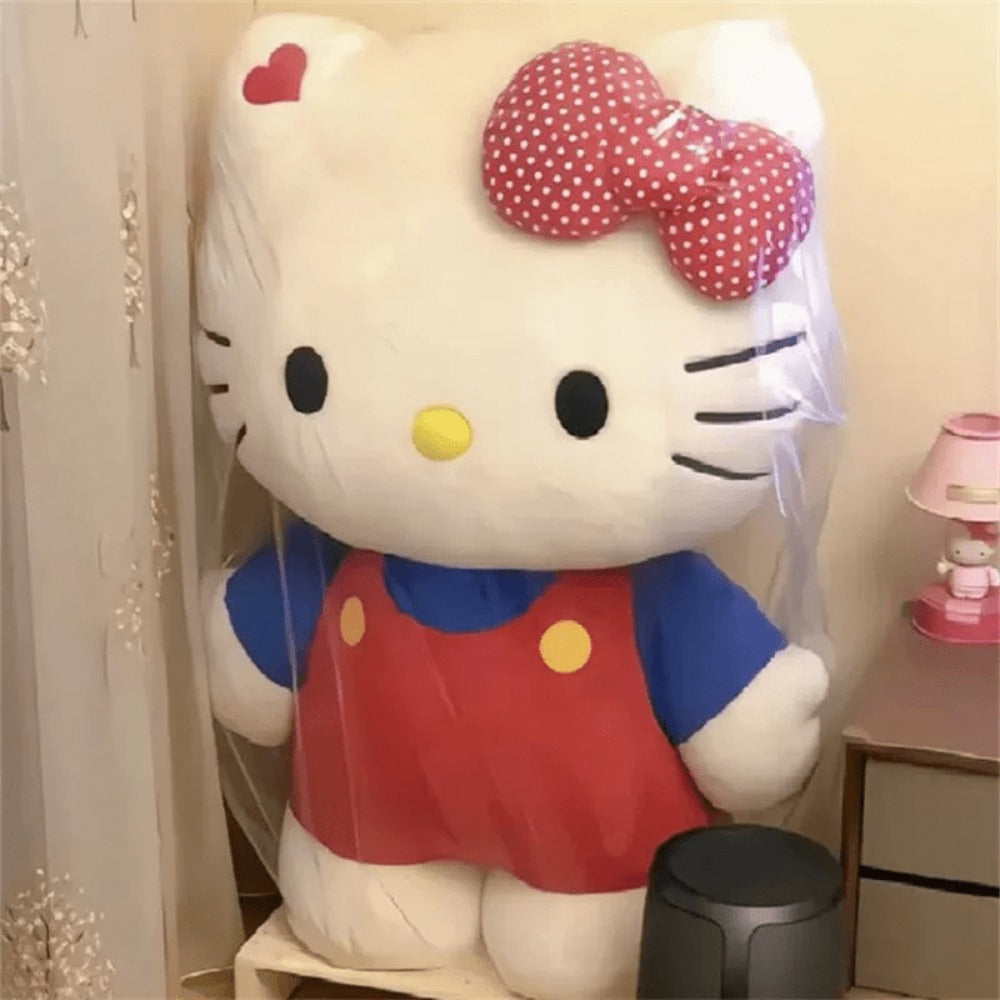 Hello Kitty Large Plush Doll 16 Inch 40cm Sanrio Kawaii Stuffed Animal Oversized Pillow Soft Toy Collectible Birthday Christmas Gift for Girls Teens