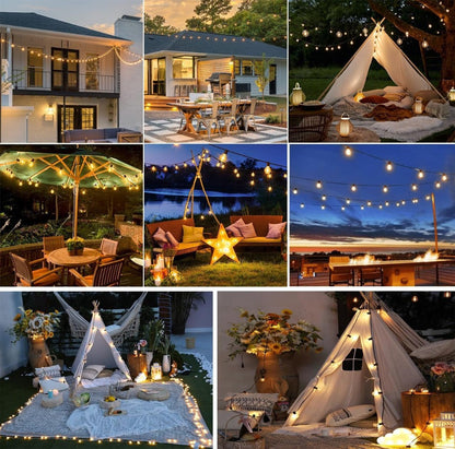 Patio String Lights 100FT ST38 Edison Bulbs Shatterproof for an Everyday Personal Care Routine