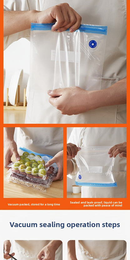 Cordless Handheld Vacuum Sealer Pump with One-Button Control, 5V Charging and Multiple Attachment Set