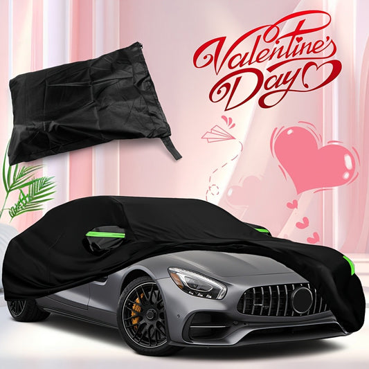 All Weather Car Cover for Sedan & Coupe 185"x69"x59" - Outdoor UV, Rain, Snow & Hail Protection for Toyota Camry, Honda Accord, Mustang & More