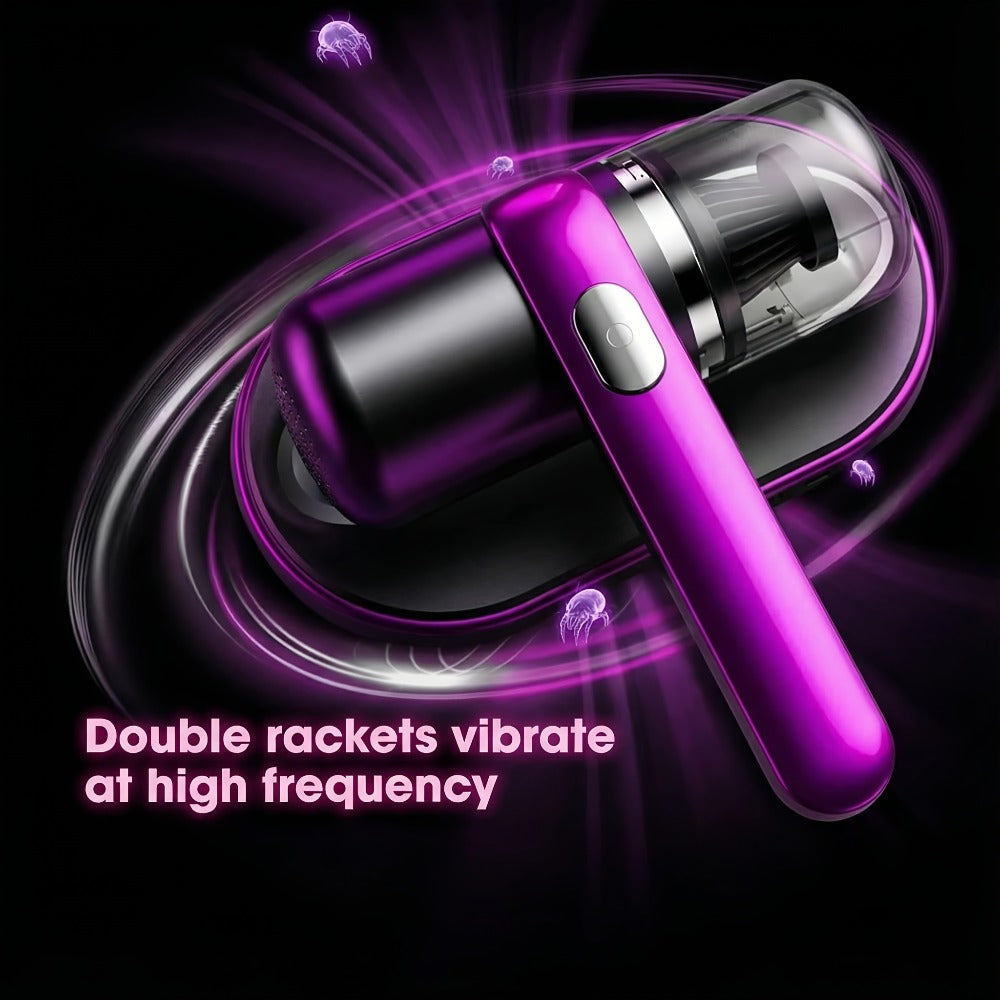 Handheld Mattress Vacuum Cleaner 12KPa – Heavy-Duty Portable Bed Vacuum with Deep Cleaning, Low Noise, Allergen & Dust Mite Removal for Mattress, Sofa, Pillow & Upholstery
