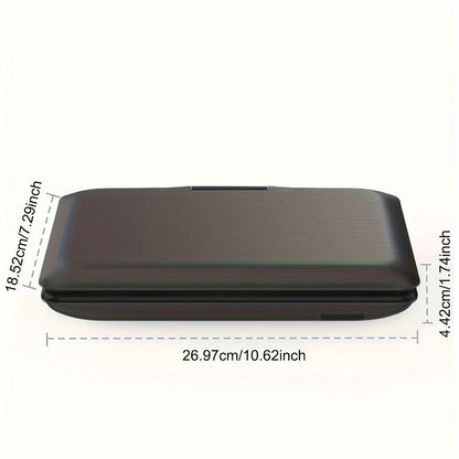 9 Inch Portable DVD Player for Kids Car Travel, Rechargeable Battery, Region Free, Dual Speakers