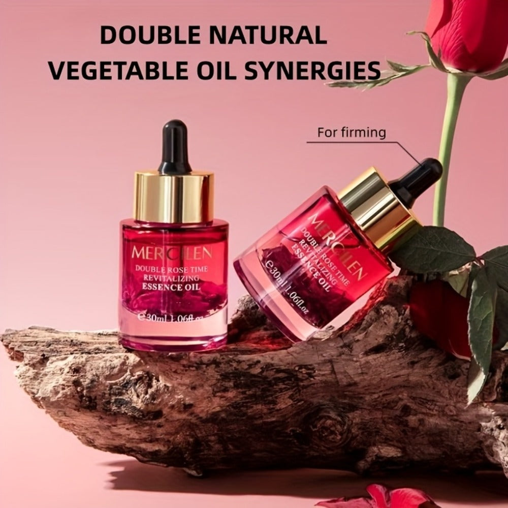 Rose Essential Oil Face and Body Moisturizer with Squalane and Avocado Oil in One Checkout Option