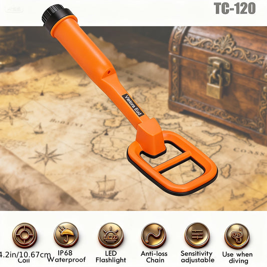 Underwater Metal Detector IP68 Waterproof 100ft Depth for Adults