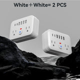 2pcs white+white