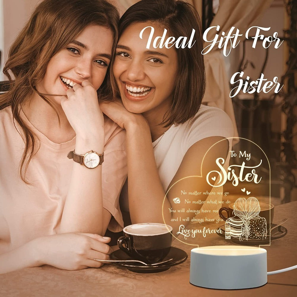 Space Floral Acrylic Night Light – Enchanting Galaxy Flower LED Desk Lamp, Aesthetic Bedroom Decor, Cute Room Accent Light, Unique Gift for Sister, Girls, Teens, Birthday & Any Occasion