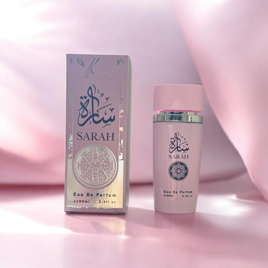 Women's Perfume Sarah Pink Eau de Parfum 100 ml with Delicate Floral Feminine Fragrance Profile