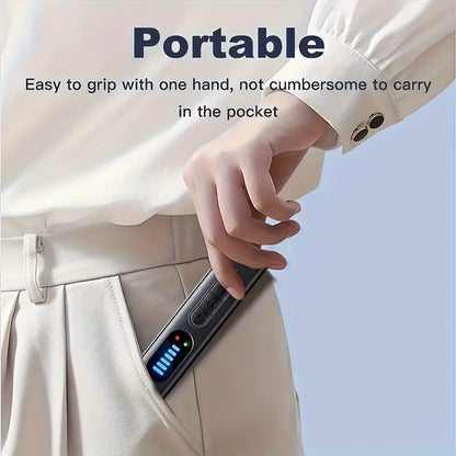 Hidden Camera Detector Anti-Spy RF Signal Scanner, GPS Tracker Finder, Wireless Bug Detector – Portable Privacy Protection for Hotels, Airbnb, Rental Cars, Offices & Travel