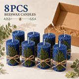 Blue 8PCS