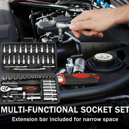 Precision Magnetic Screwdriver Bit Set in 30-, 51- or 55-Piece Configurations with Storage Case