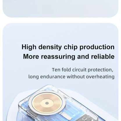 10000mAh Magnetic Power Bank with Folding Kickstand, Percentage Display and Multiple Charging Ports