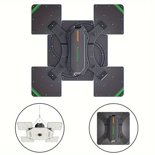 LED Grow Light Full Spectrum 4x4 ft High PAR Coverage | Aluminum Alloy Board Fast Heat Dissipation Full-Cycle Growth | Indoor Plants Seedling Veg Bloom