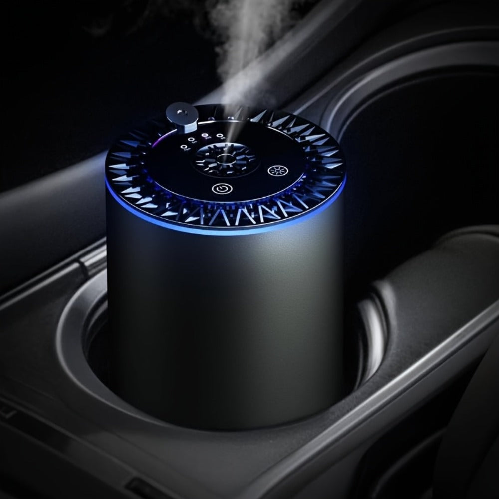 Rechargeable Cordless Car Diffuser with Starry Sky Roof Projection, Ultrasonic Aromatherapy Car Air Freshener