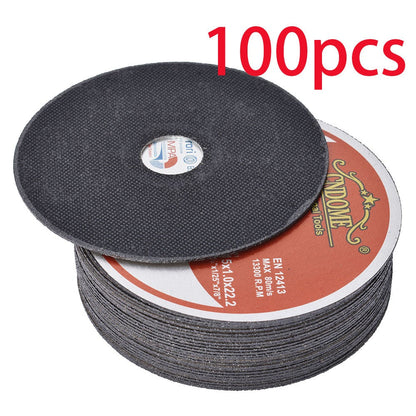 Cut-Off Wheels 100-Pack 4-1/2 Inch Aluminum Oxide Cutting Discs - 0.040" Thin Kerf, 7/8" Arbor, 13300 RPM for Angle Grinder, Metal, Stainless Steel & Steel Cutting, A60TBF Grade Bulk Set