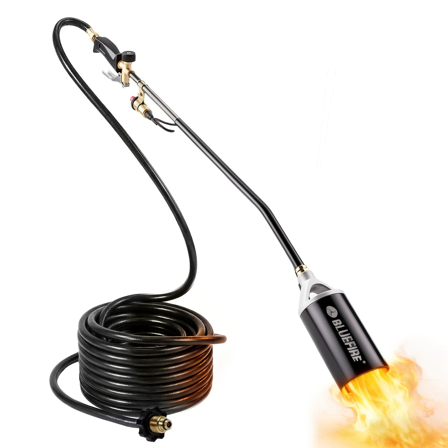 Propane Weed Torch | Flame Weeder Ice Melter Outdoor Roof Driveway