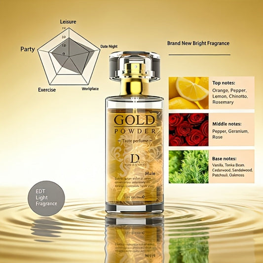 Perfume for Men 50ml EDT Spray with a Documented Woody, Musky and Fresh Fragrance Profile for Daily Wear