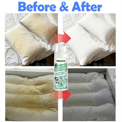 Dry Cleaning Spray Stain Remover 10.14oz – No Water Needed, Multi-Surface Formula for Sofas, Mattresses, Clothes, Carpets & Curtains, Strong Penetration, Decomposes Stains, Safe & Easy to Use