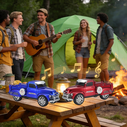 Portable Bluetooth Speaker Car-Shaped Model with TWS, USB, FM, TF, AUX and Seven Retained Color Packs