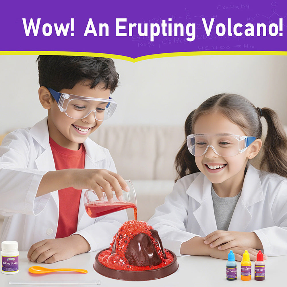 Kids Science Kit 60 Experiments STEM Educational Toy Set with Real Lab Tools for Boys & Girls Ages 6 7 8 9 10 11 12 | Chemistry Biology Physics Earth Science | Best Birthday Christmas Gift