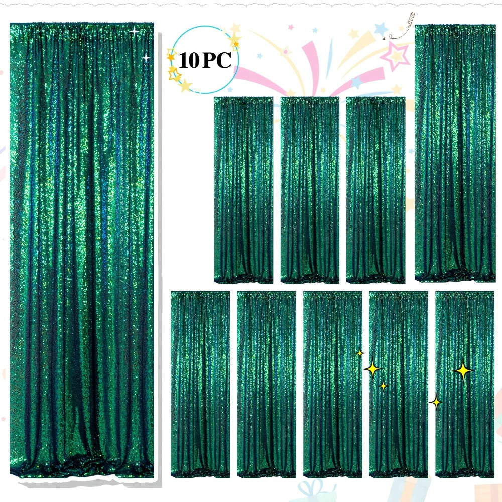 Sequin Backdrop Curtains 2FTx8FT Glitter Photography Background Panels for Party Wedding Birthday for an Everyday Personal Care Routine