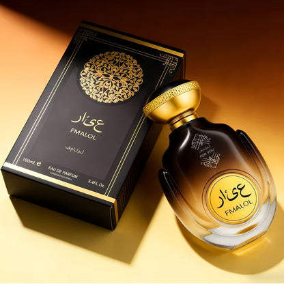 Eau de Parfum Dubai Luxury for Men in Black Arabic-Art Gift Box with Oud Source Family for Daily Wear