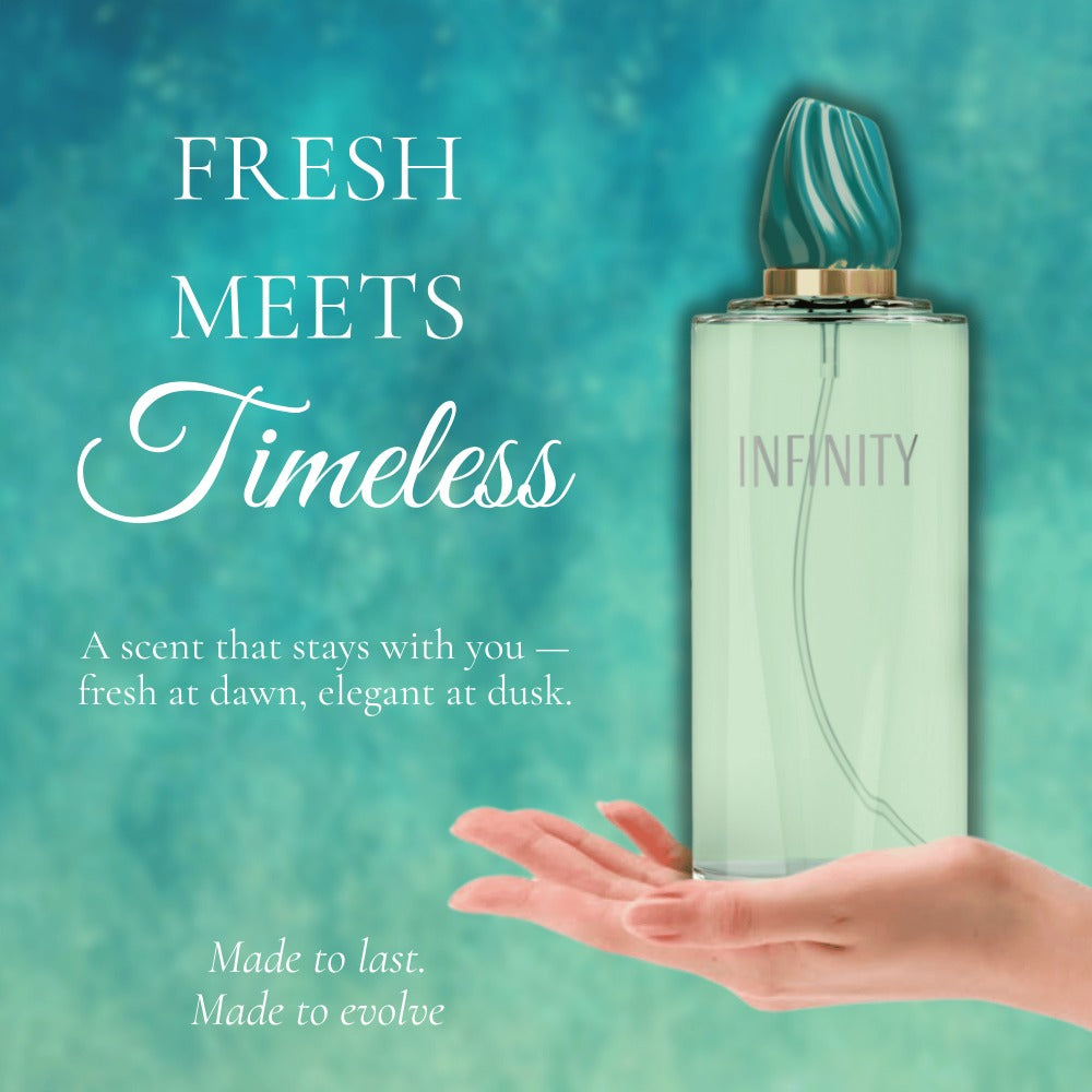 Perfume for Women Sandora Infinity Breeze Eau de Parfum 100ml with Single and Two-Bottle Options