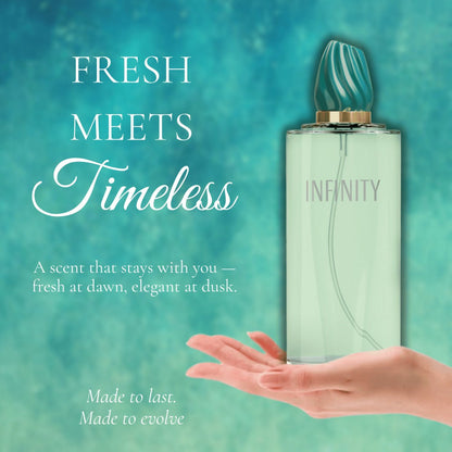 Perfume for Women Sandora Infinity Breeze Eau de Parfum 100ml with Single and Two-Bottle Options